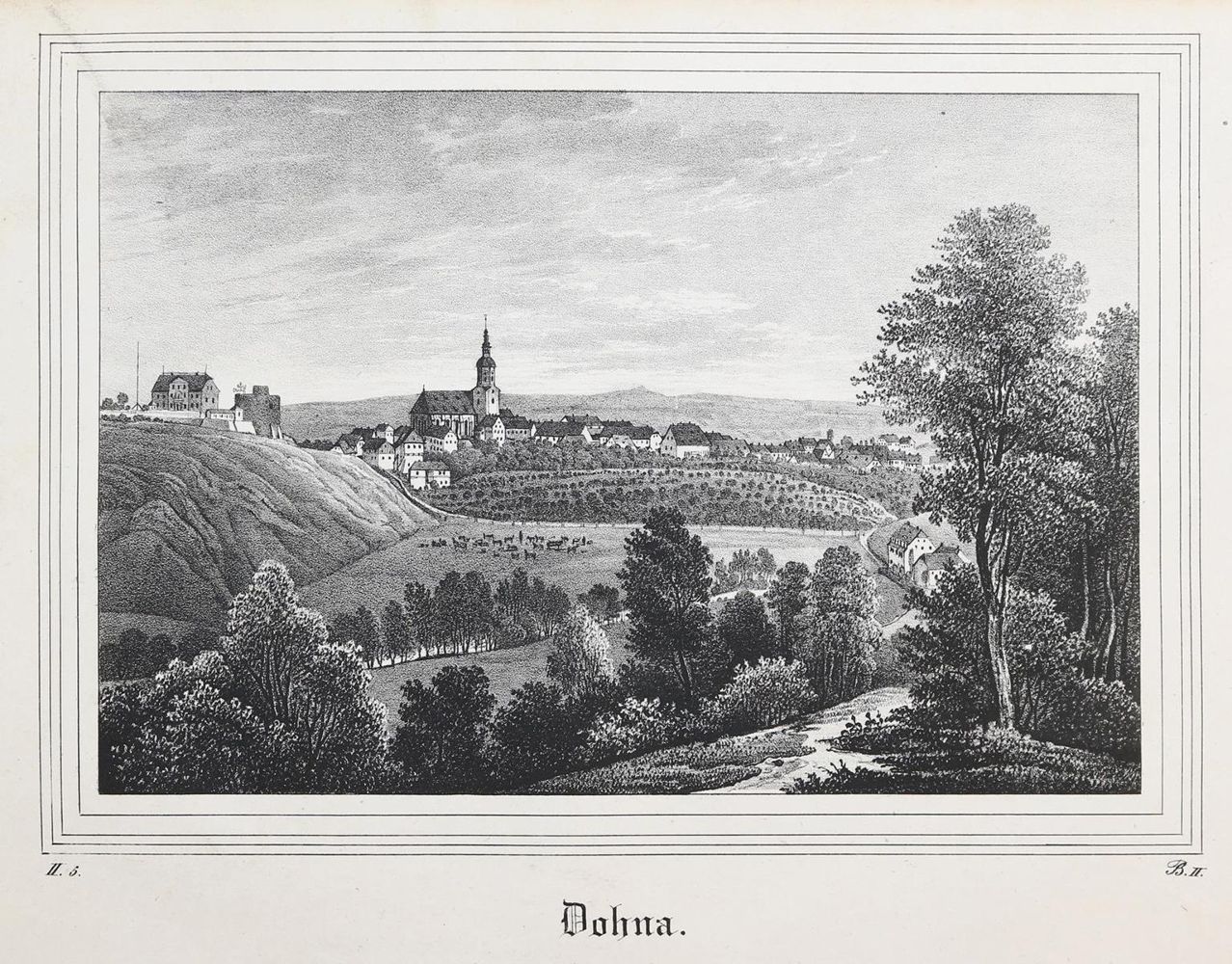 Große Abbildung Nr.1: 143-3217 Sachsen und Thüringen.: (Deutschland)