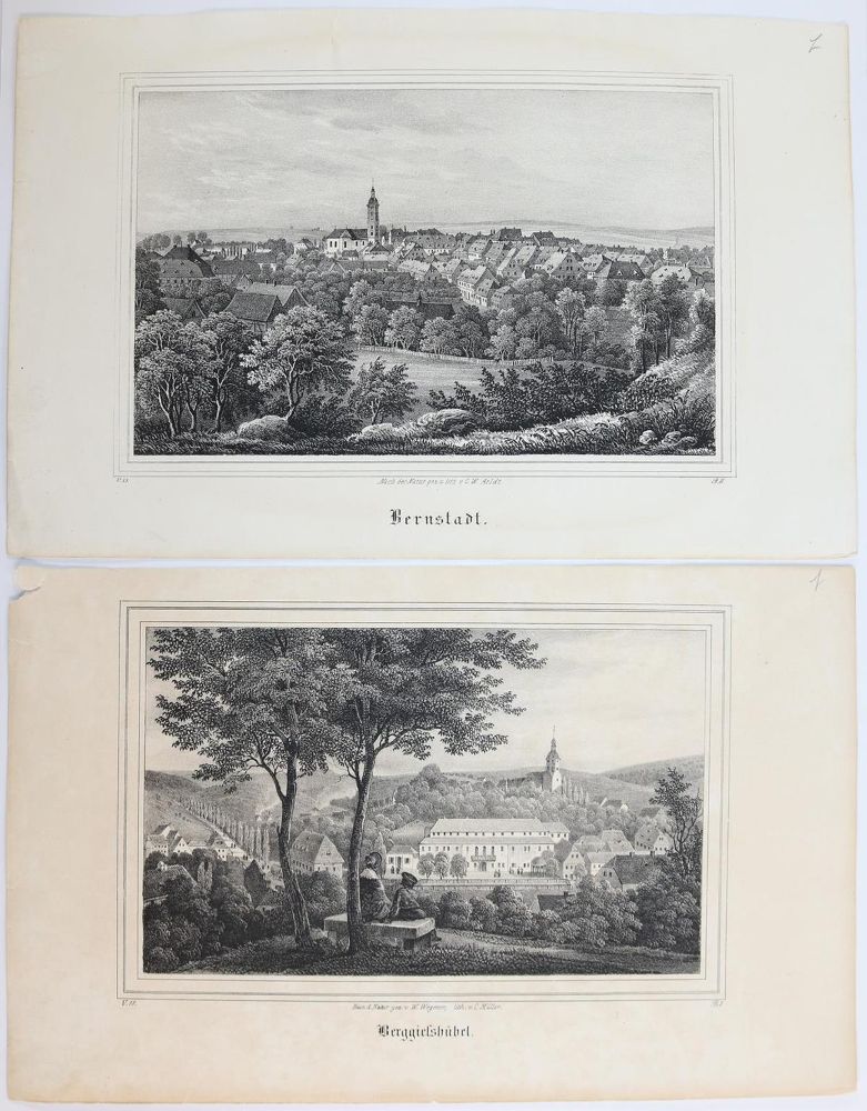 Große Abbildung Nr.12: 143-3217 Sachsen und Thüringen.: (Deutschland)