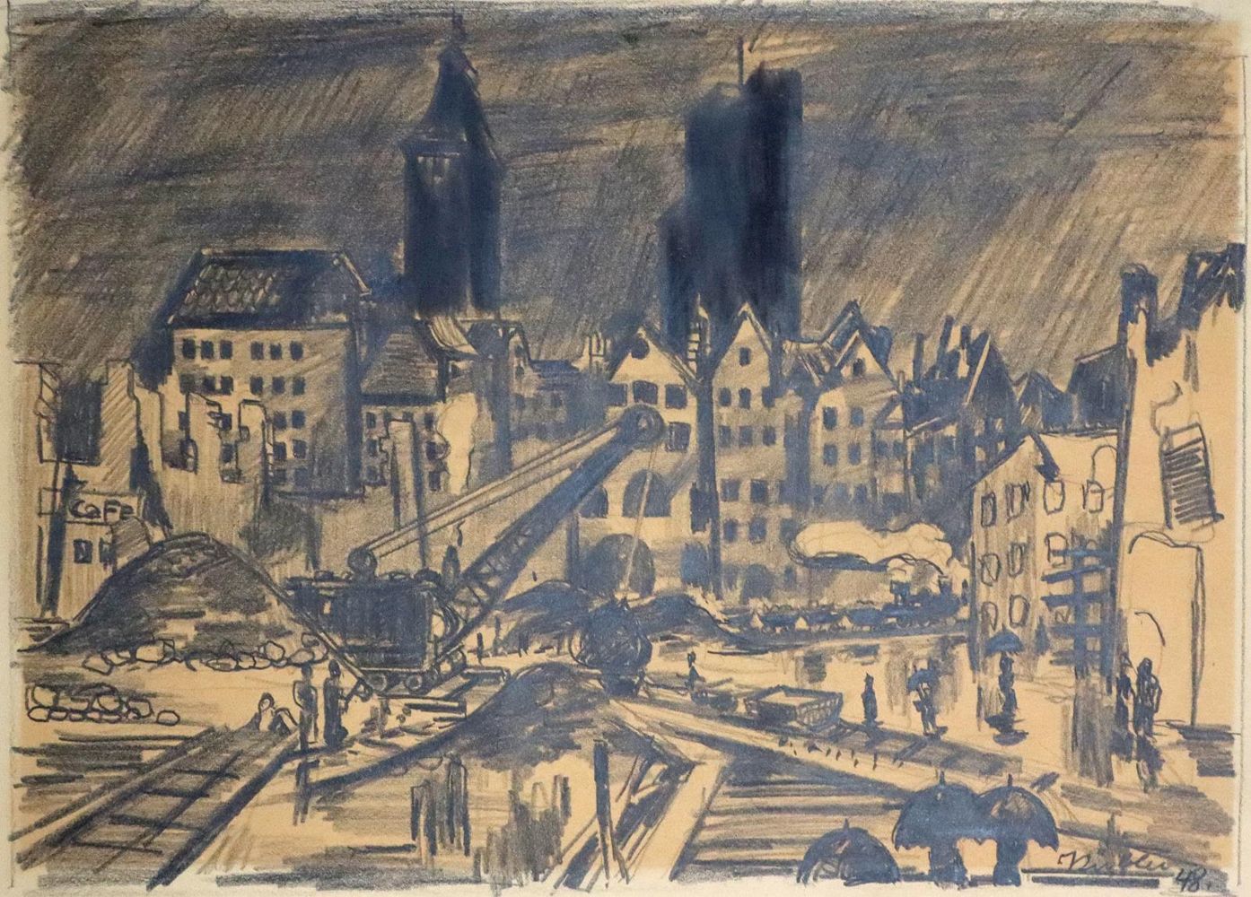 Große Abbildung Nr.8: 143-3231 Stuttgart u. Umgebung.: (Deutschland)