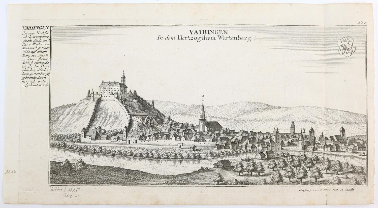 Große Abbildung Nr.1: 143-3239 Vaihingen: (Deutschland)