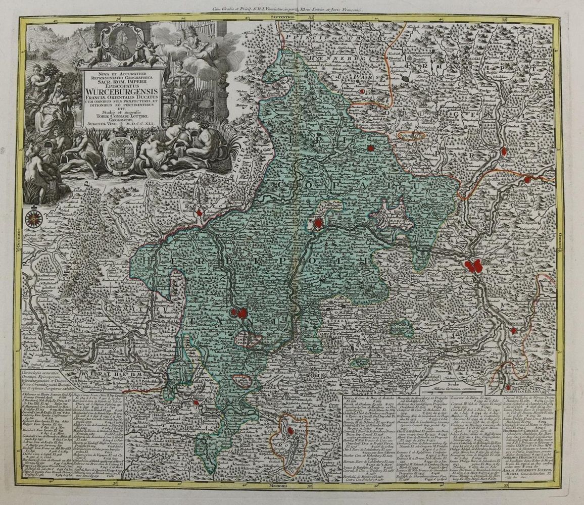 Große Abbildung Nr.1: 143-3246 Würzburg.: (Deutschland)
