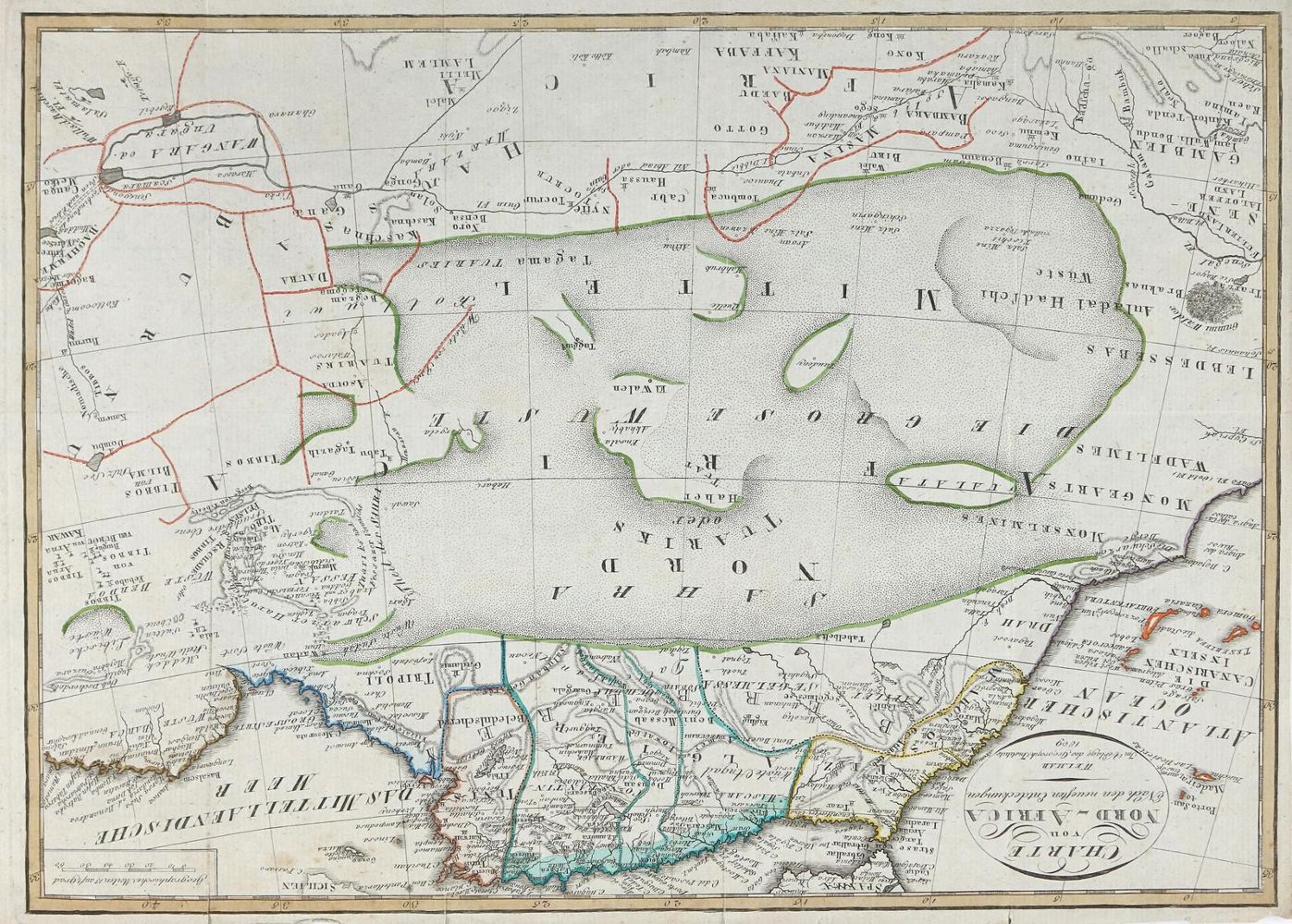 Große Abbildung Nr.2: 143-3249 Nordafrika.: (Ausland, Afrika)