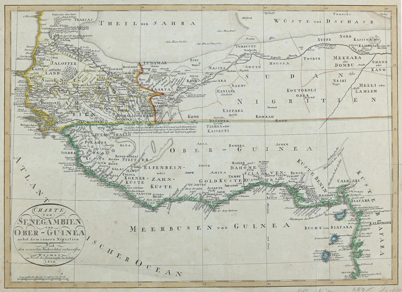 Große Abbildung Nr.2: 143-3251 Westafrika.: (Ausland, Afrika)