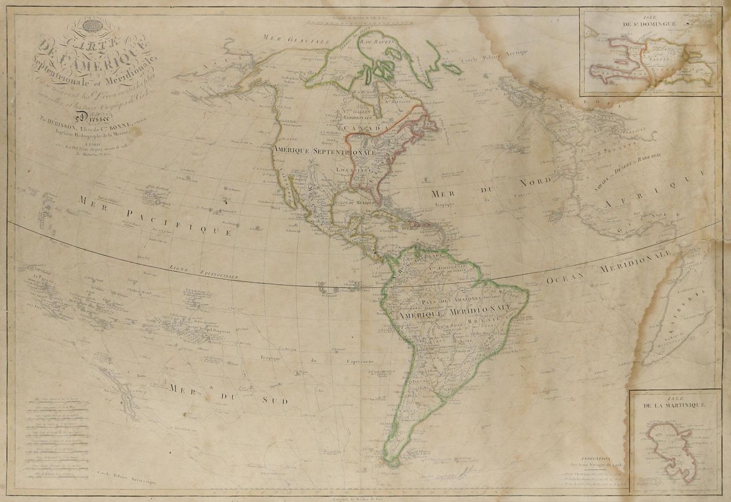 Große Abbildung Nr.1: 143-3254 Carte: (Ausland, Amerika)