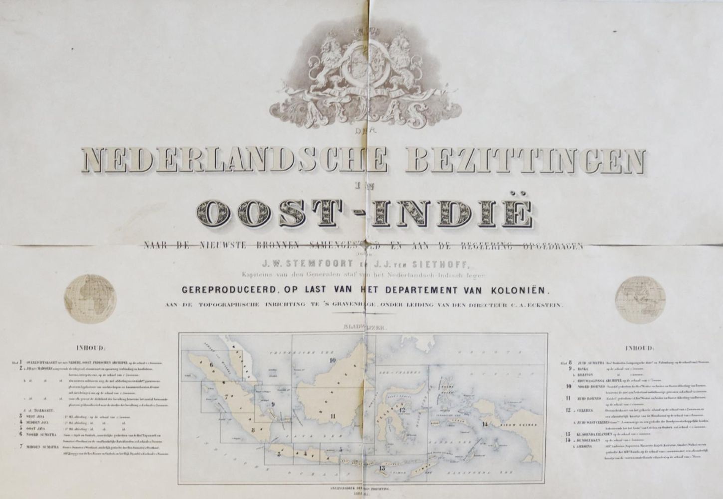 Große Abbildung Nr.1: 143-3273 Stemfoort,J.W. u. J.J.ten Siethoff.: (Ausland, Asien)