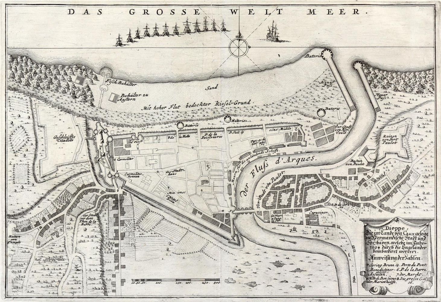 Große Abbildung Nr.1: 143-3288 Dieppe.: (Ausland, Frankreich)