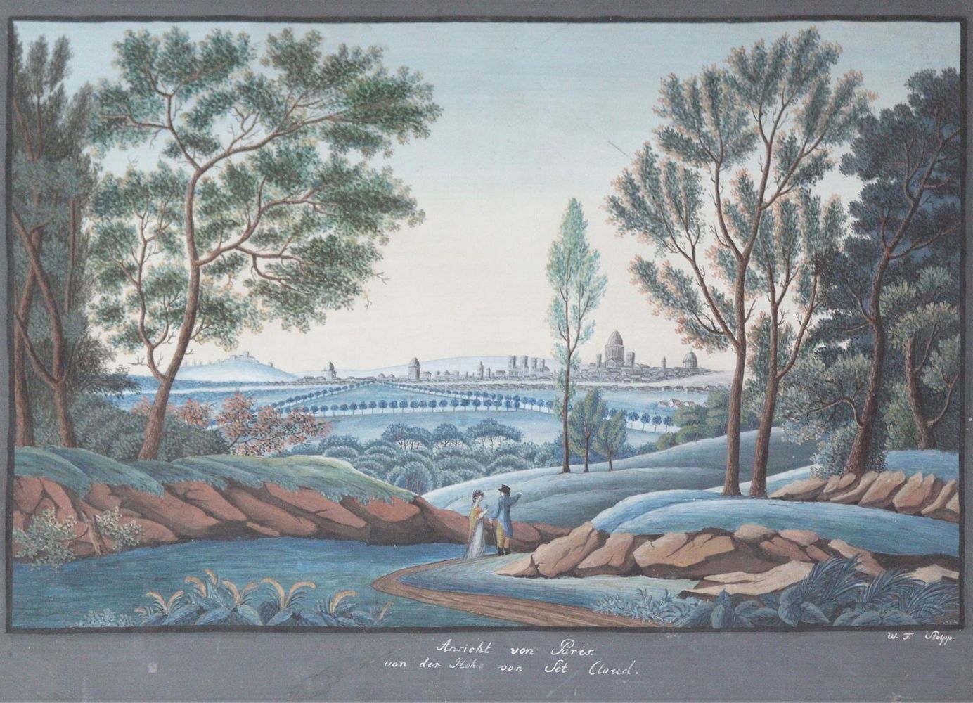 Große Abbildung Nr.1: 143-3296 Gibèle, Johann Nepomuk: (Ausland, Frankreich, Paris)