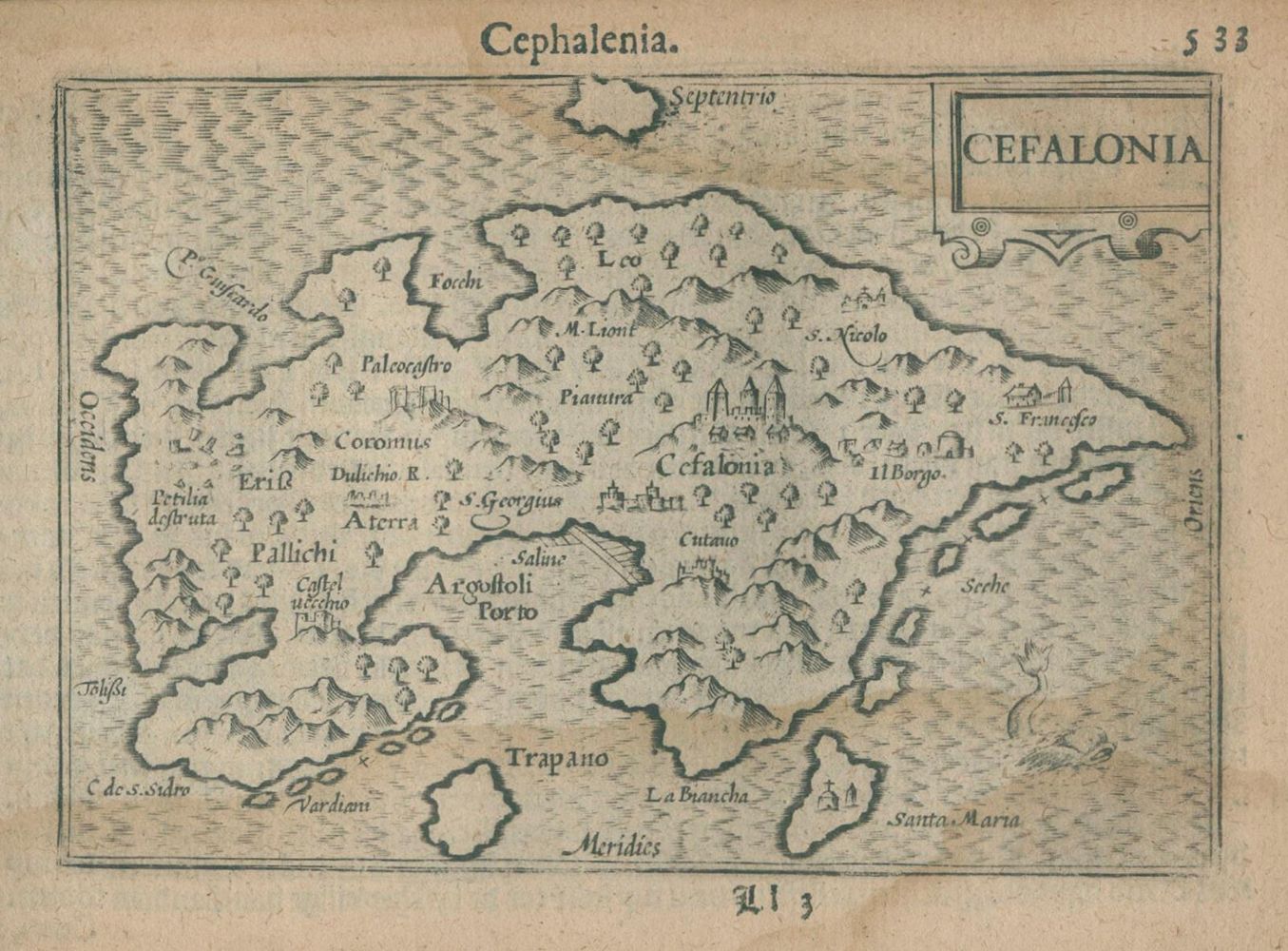 Große Abbildung Nr.1: 143-3299 Kefalonia.: (Ausland, Griechenland)