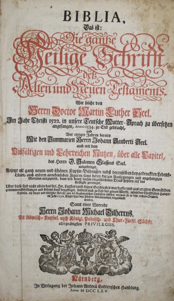 Große Abbildung Nr.1: 143-33 Biblia,: (Bibeln)