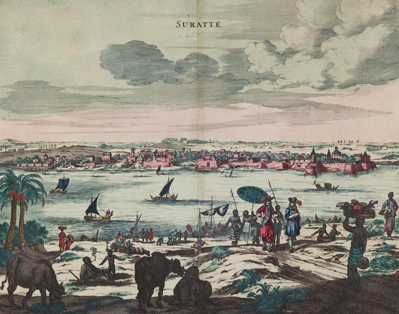 Große Abbildung Nr.1: 143-3306 Surat.: (Ausland, Indien)