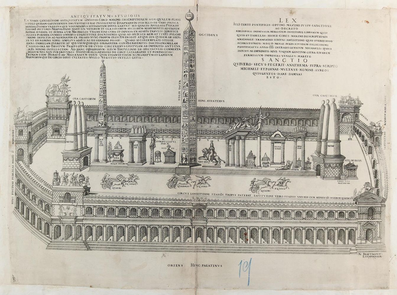 Große Abbildung Nr.2: 143-3308 Beatrizet, Nicolaus: (Ausland, Italien)