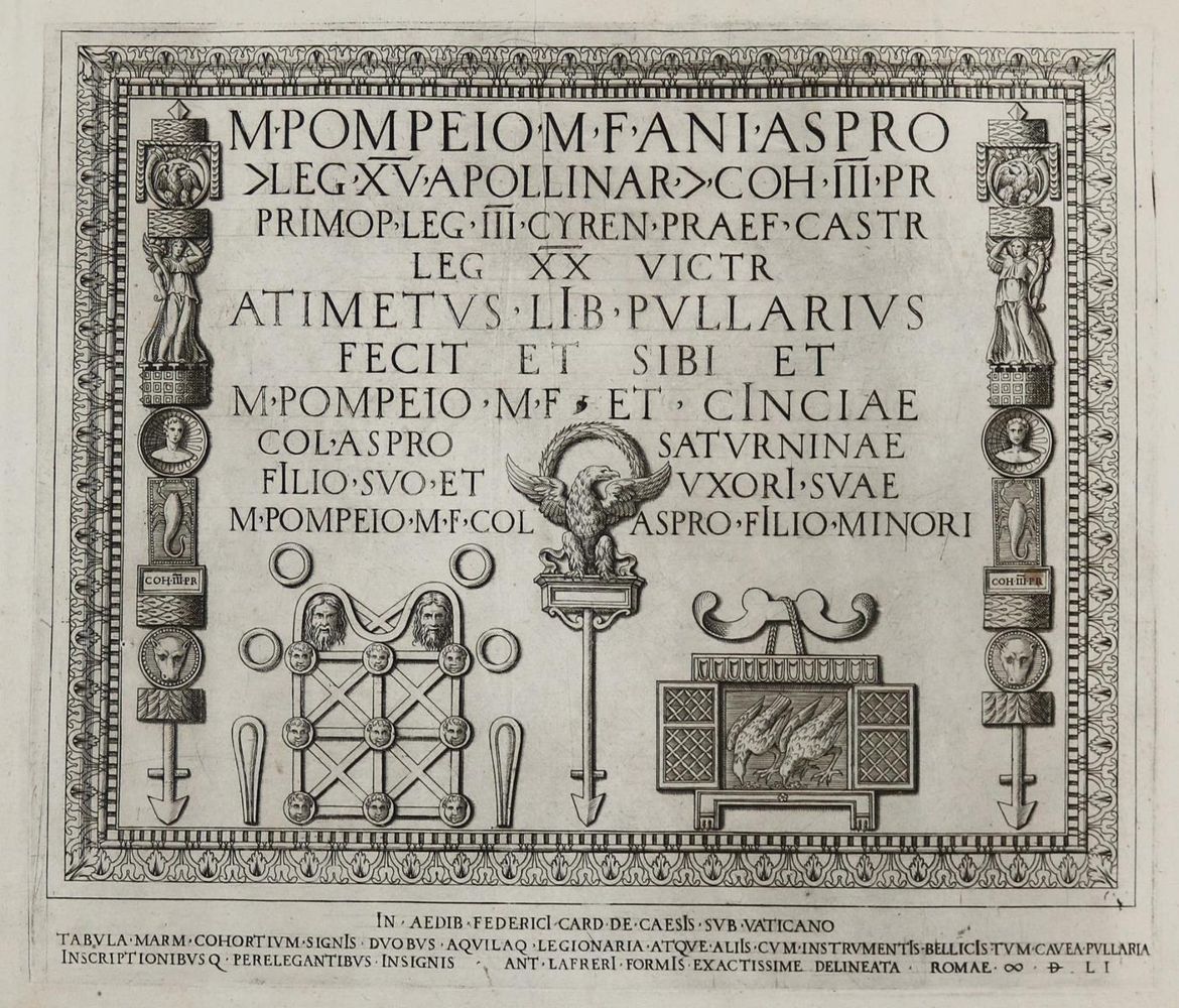 Große Abbildung Nr.1: 143-3309 Beatrizet, Nicolaus: (Ausland, Italien)