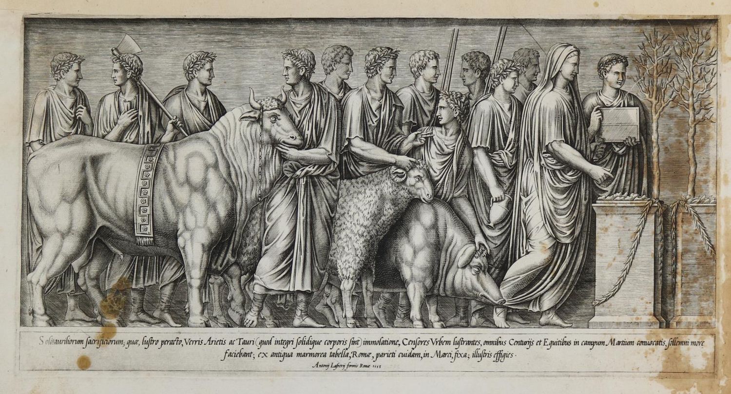 Große Abbildung Nr.3: 143-3309 Beatrizet, Nicolaus: (Ausland, Italien)