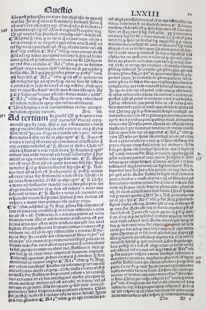 Große Abbildung Nr.2: 143-333 Thomas von Aquin.: (Alte Drucke, Handschriften und Theologie)