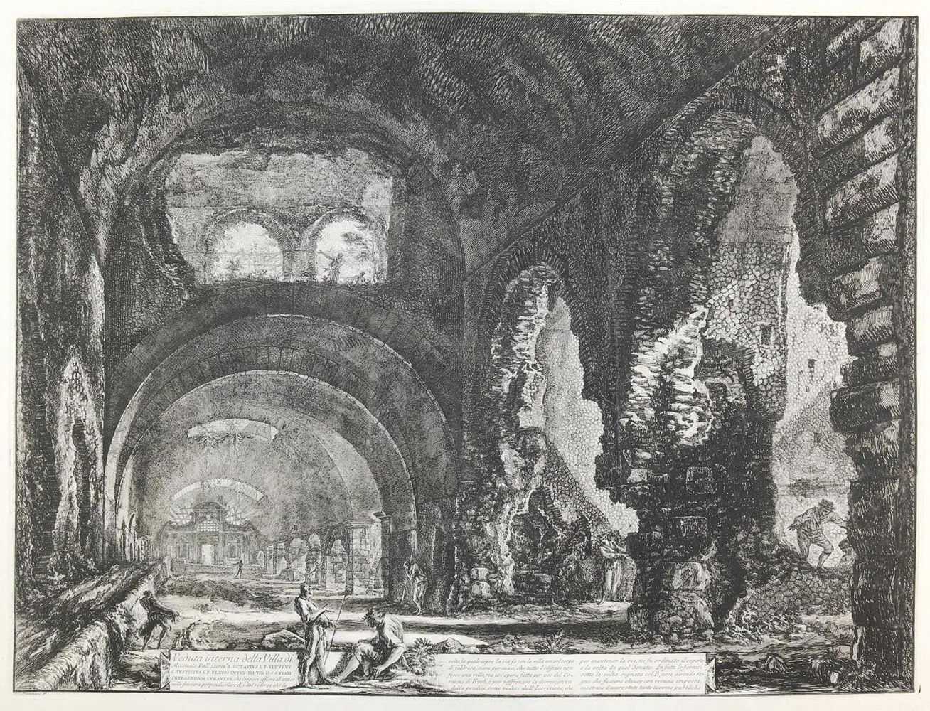 Große Abbildung Nr.1: 143-3356 Piranesi, Giovanni Battista: (Ausland, Italien, Rom)