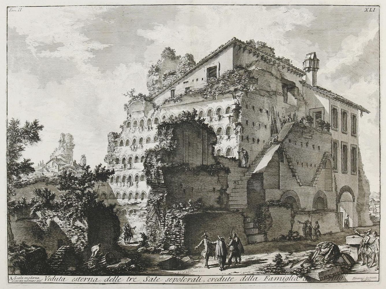 Große Abbildung Nr.1: 143-3358 Piranesi, Giovanni Battista: (Ausland, Italien, Rom)