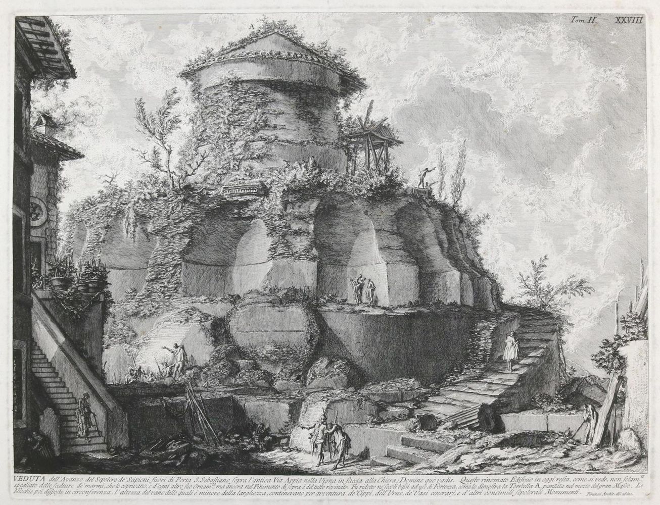 Große Abbildung Nr.1: 143-3359 Piranesi, Giovanni Battista: (Ausland, Italien, Rom)