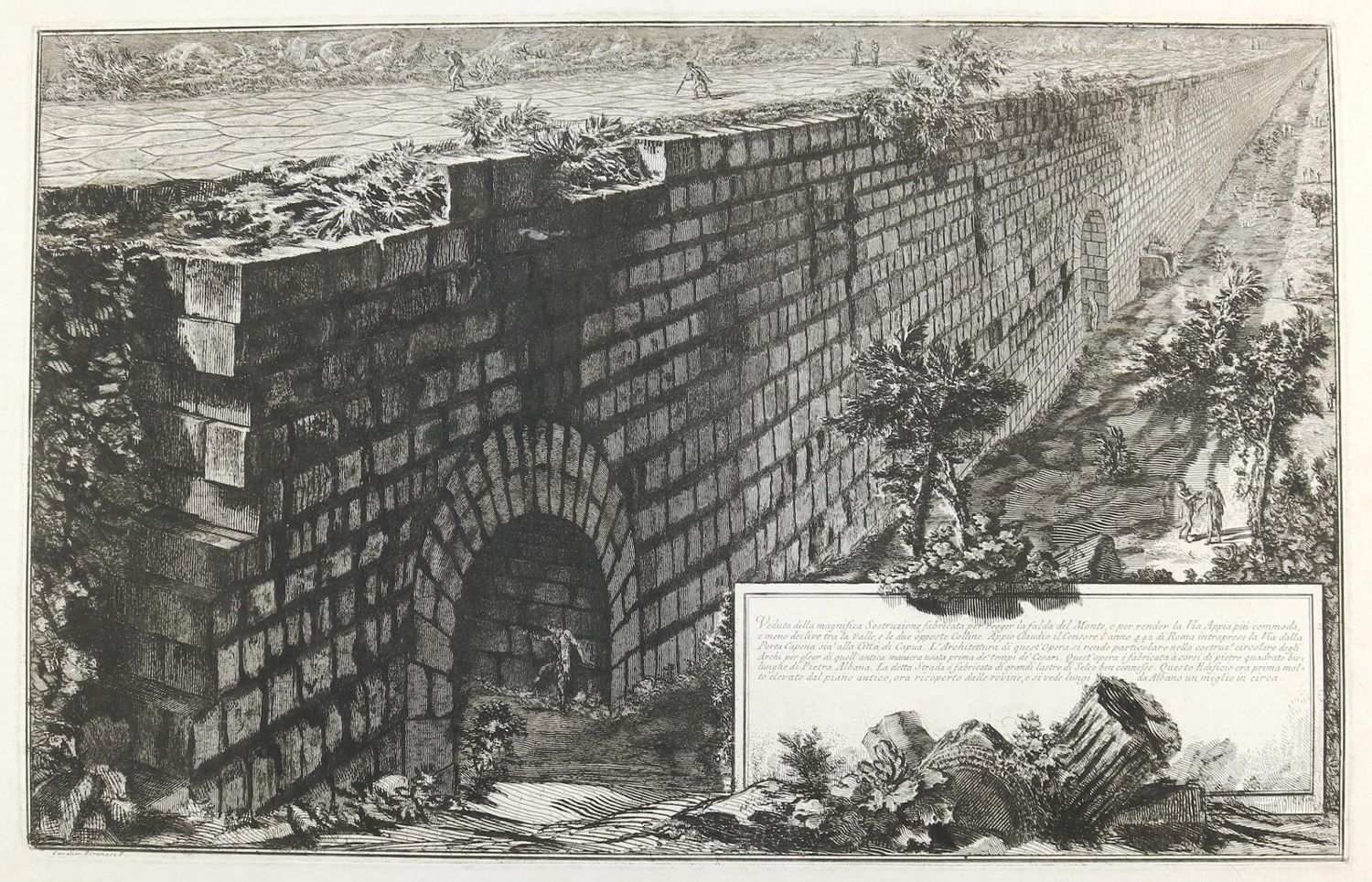 Große Abbildung Nr.1: 143-3360 Piranesi, Giovanni Battista: (Ausland, Italien, Rom)