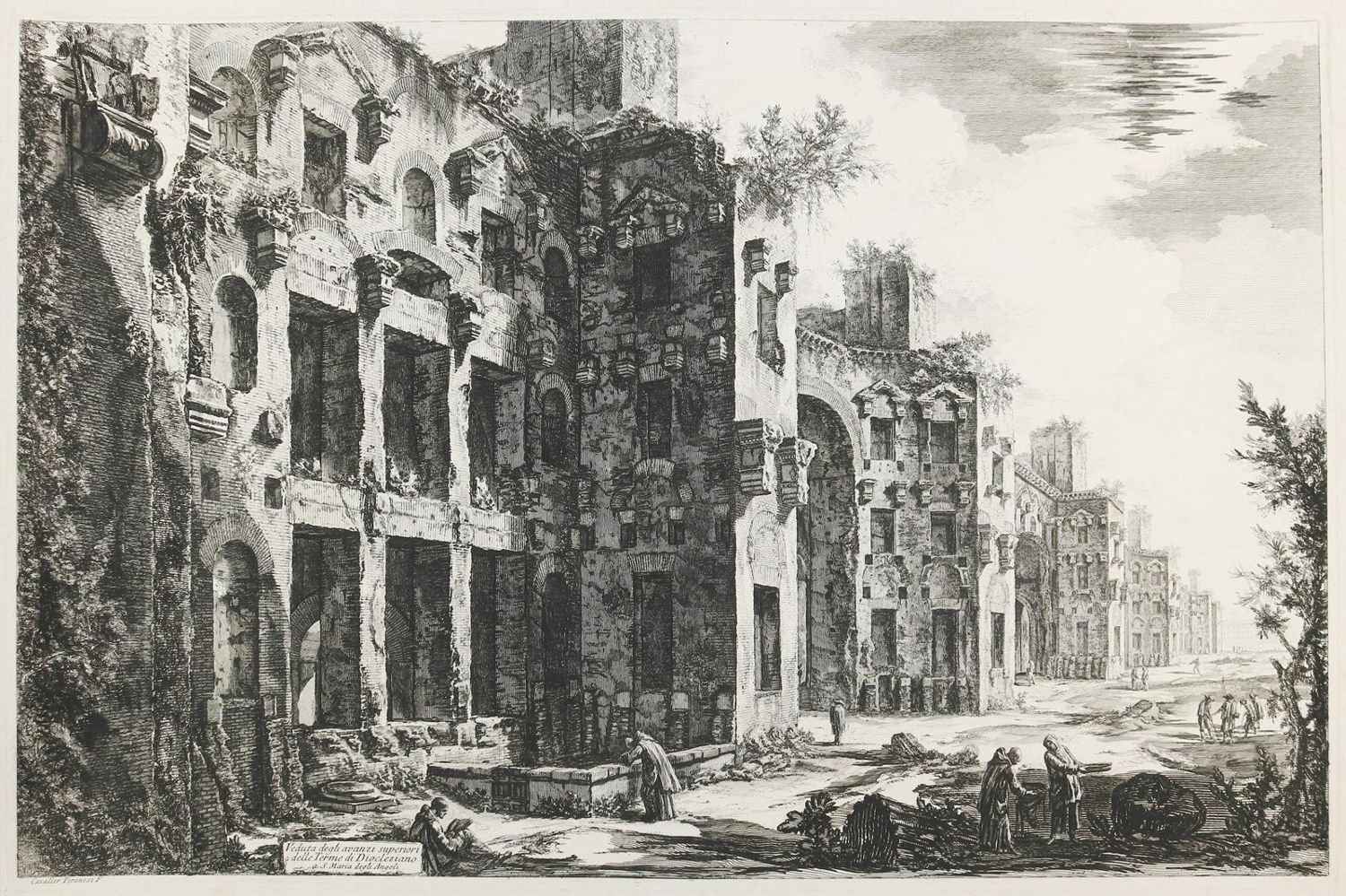 Große Abbildung Nr.1: 143-3362 Piranesi, Giovanni Battista: (Ausland, Italien, Rom)