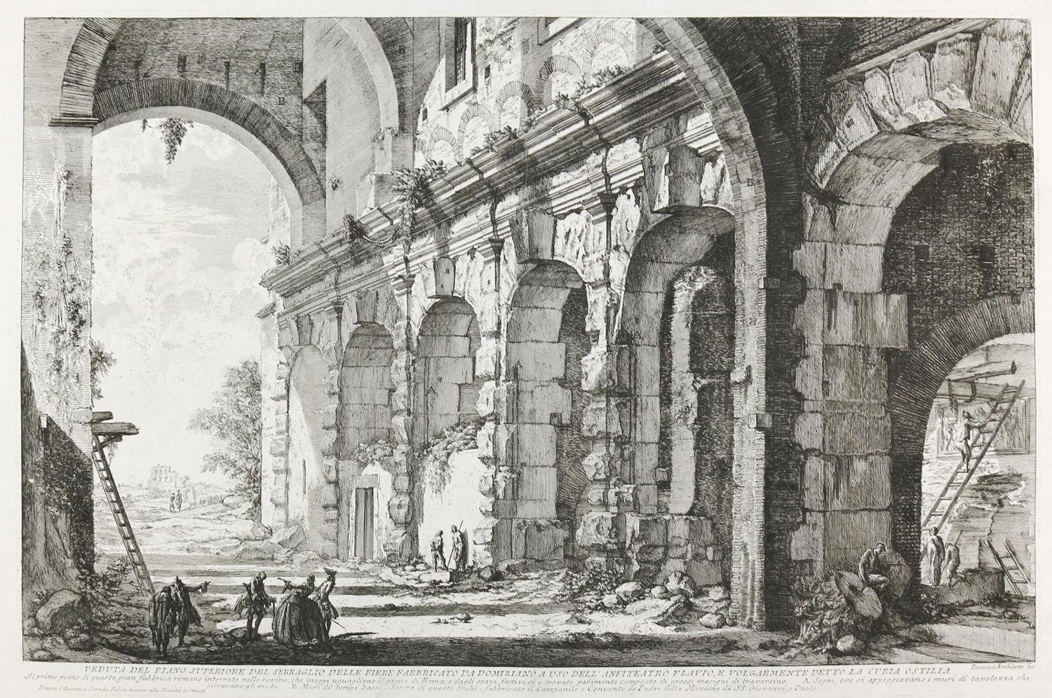 Große Abbildung Nr.1: 143-3365 Piranesi, Giovanni Battista: (Ausland, Italien, Rom)