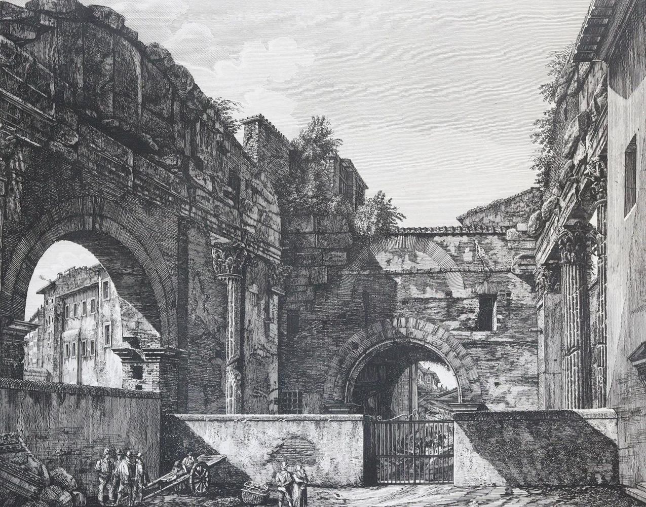Große Abbildung Nr.15: 143-3367 Rossini, Luigi: (Ausland, Italien, Rom)