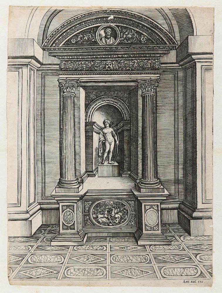 Große Abbildung Nr.2: 143-3370 Veneziano, Agostino: (Ausland, Italien)