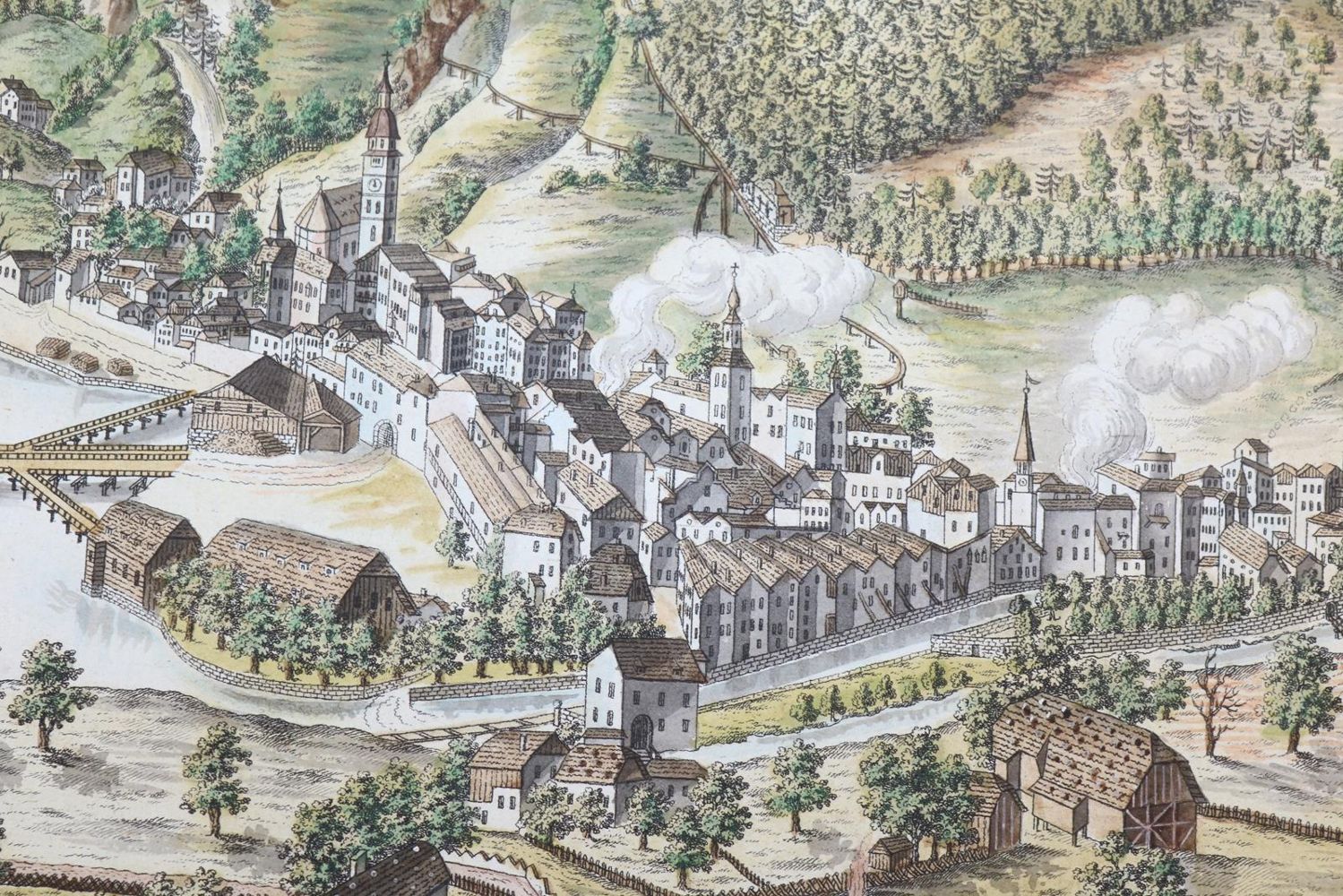 Große Abbildung Nr.13: 143-3391 Naumann, August Franz Heinrich von: (Ausland, Österreich, Hallein)