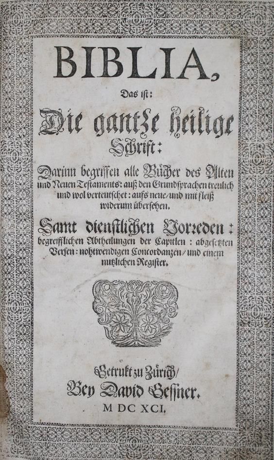 Große Abbildung Nr.1: 143-34 Biblia,: (Bibeln)