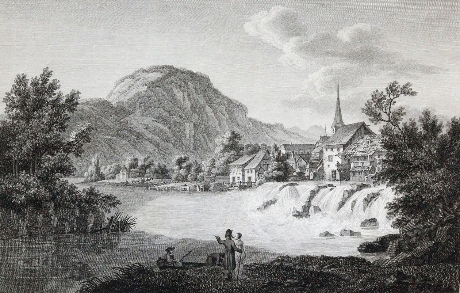 Große Abbildung Nr.1: 143-3411 Geissler, Friedrich: (Ausland, Schweiz, Aare)