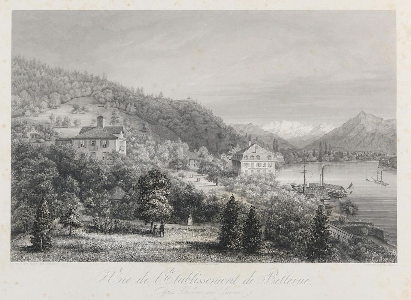 Große Abbildung Nr.1: 143-3414 Wegelin, Daniel: (Ausland, Schweiz, Bellevue)