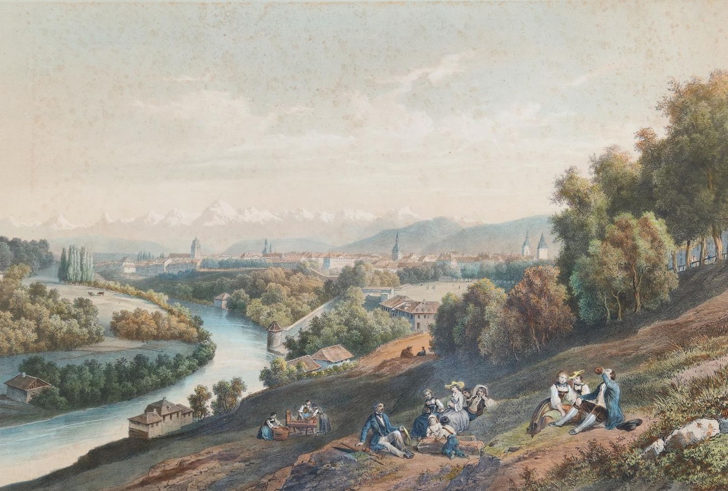 Große Abbildung Nr.1: 143-3416 Bern.: (Ausland, Schweiz)