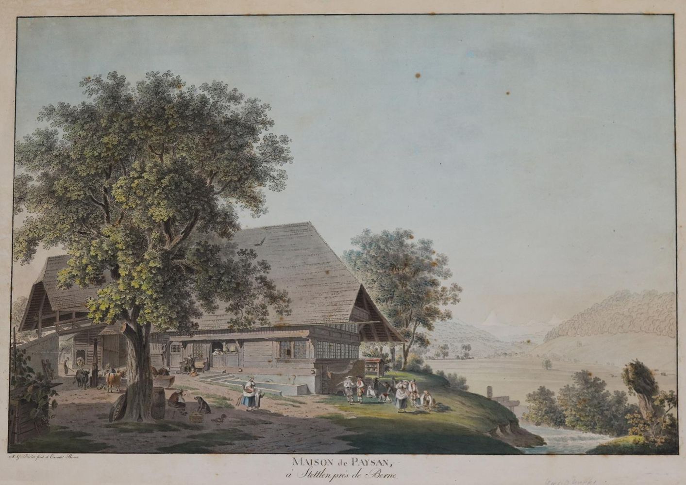 Große Abbildung Nr.1: 143-3418 Eichler, Matthias Gottfried: (Ausland, Schweiz, Bern)
