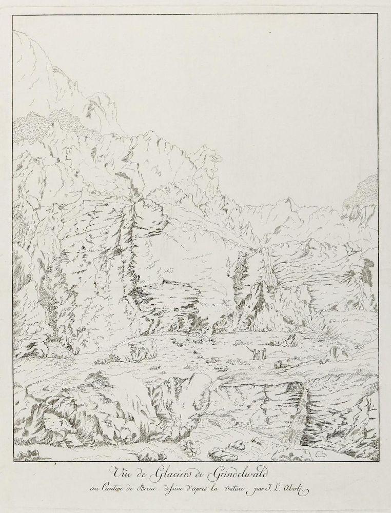 Große Abbildung Nr.1: 143-3432 Aberli, Johann Ludwig: (Ausland, Schweiz, Grindelwald)