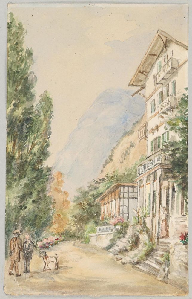 Große Abbildung Nr.1: 143-3438 Keck, Friedrich: (Ausland, Schweiz, Interlaken)