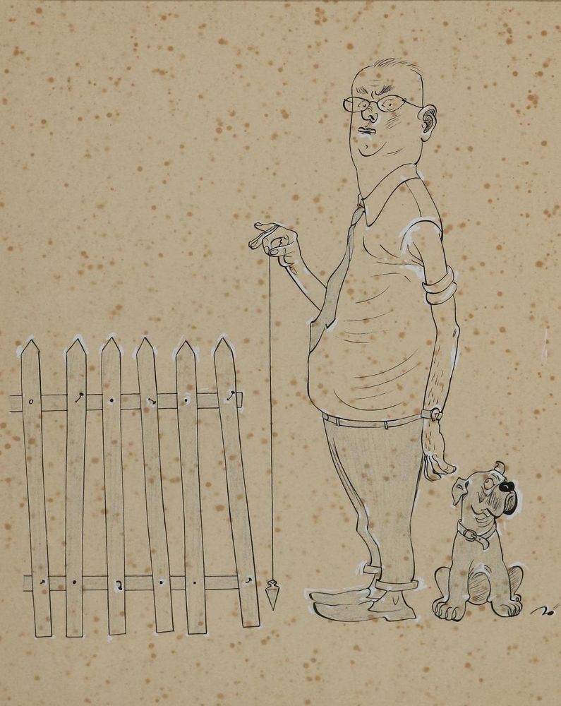 Große Abbildung Nr.1: 143-3444 Böckli, Carl: (Ausland, Schweiz, Karikatur)