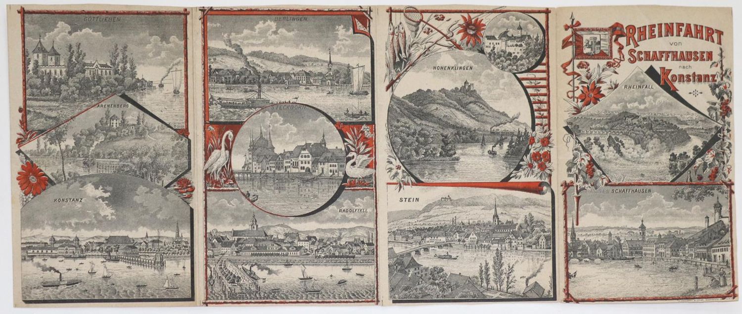 Große Abbildung Nr.1: 143-3452 Rheinfahrt: (Ausland, Schweiz)