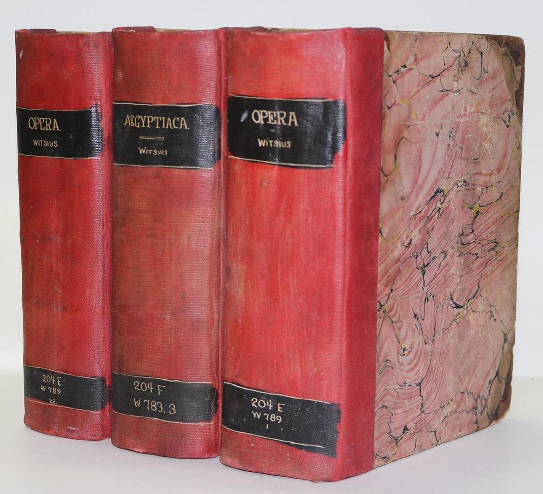 Große Abbildung Nr.2: 143-346 Witsius,H.: (Alte Drucke, Handschriften und Theologie)