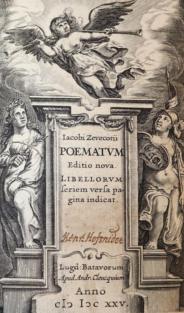 Große Abbildung Nr.1: 143-347 Zevecote,J.v.: (Alte Drucke, Handschriften und Theologie)