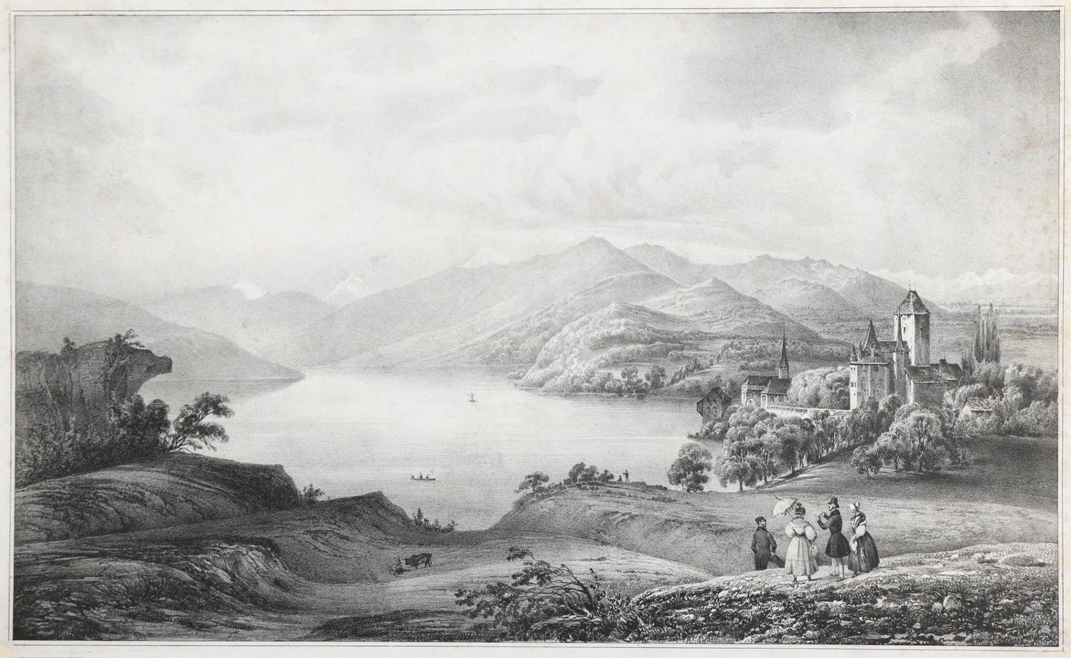 Große Abbildung Nr.1: 143-3475 Thunersee.: (Ausland, Schweiz)