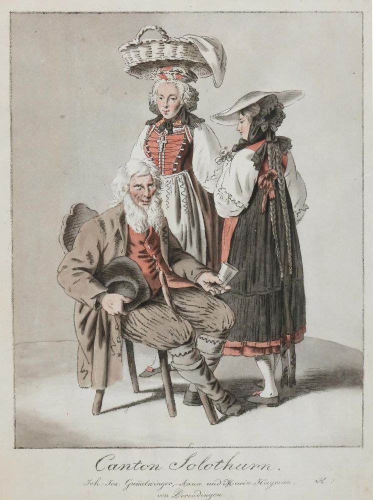 Große Abbildung Nr.1: 143-3477 Sammlung: (Ausland, Schweiz, Trachten)