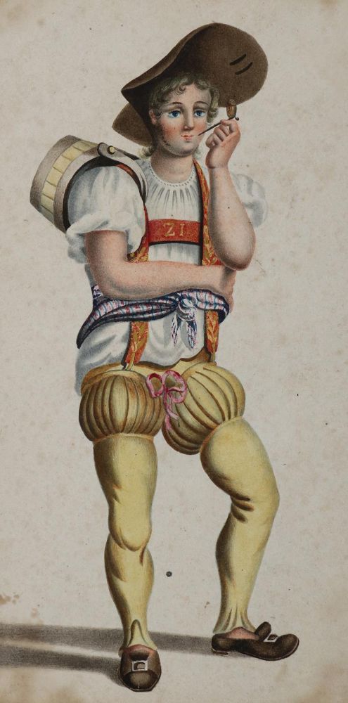 Große Abbildung Nr.4: 143-3477 Sammlung: (Ausland, Schweiz, Trachten)