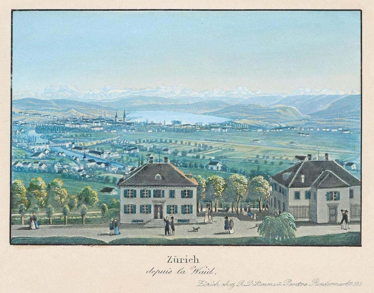 Große Abbildung Nr.2: 143-3482 Zürich.: (Ausland, Schweiz)