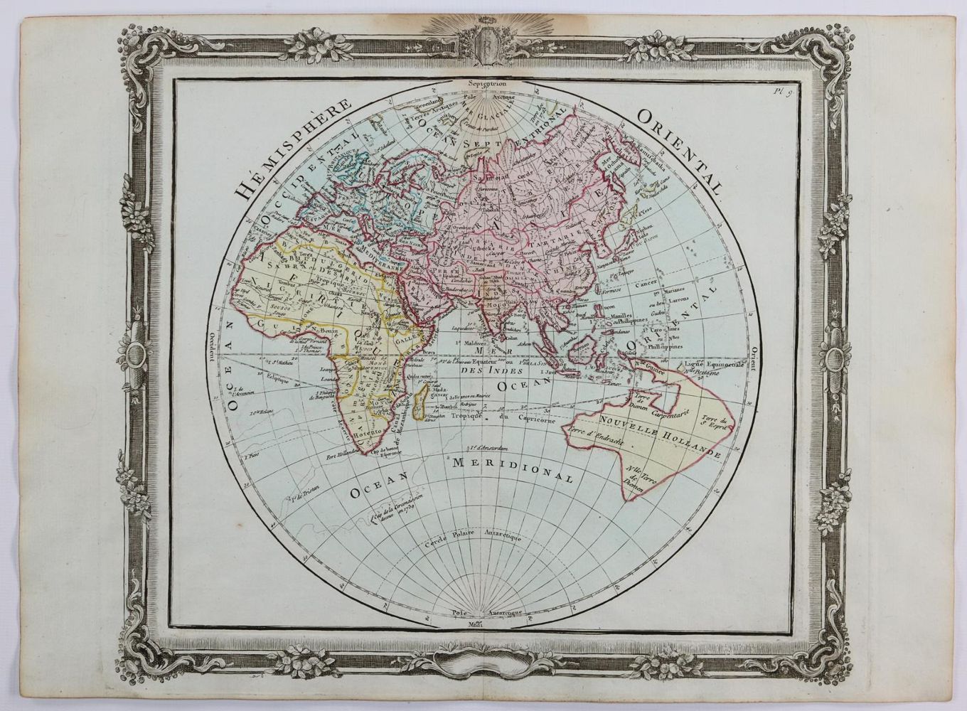Große Abbildung Nr.2: 143-3496 Weltkarten.: (Ausland, Weltkarten)