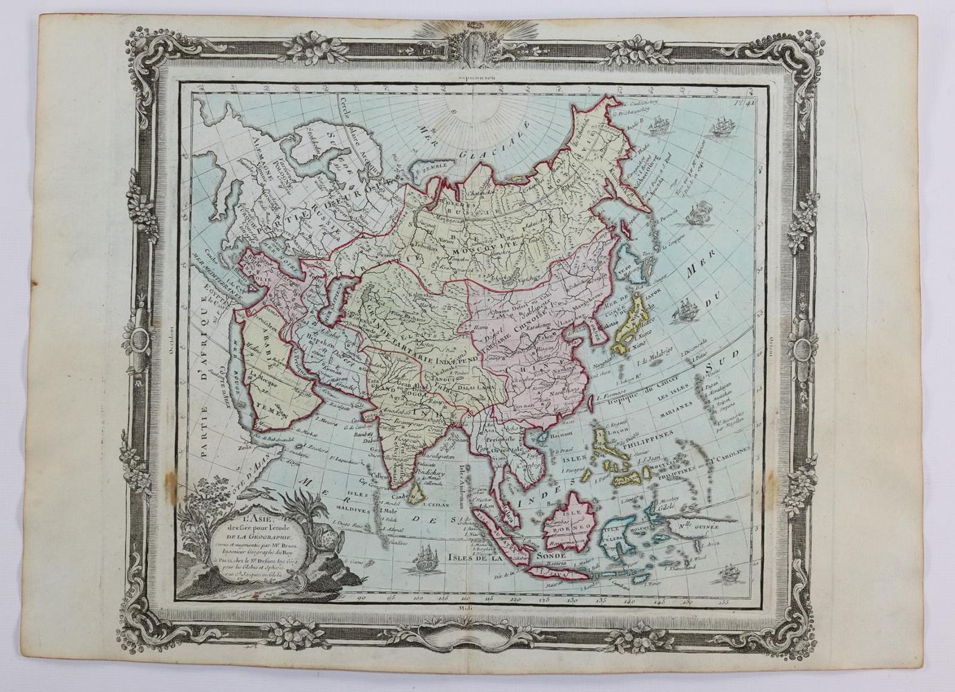 Große Abbildung Nr.4: 143-3496 Weltkarten.: (Ausland, Weltkarten)