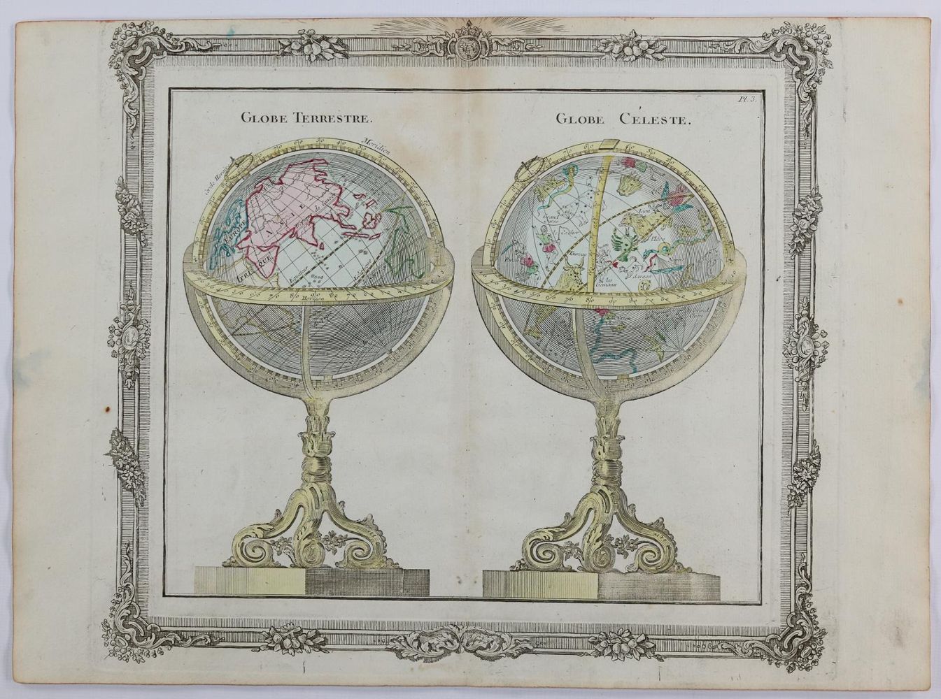 Große Abbildung Nr.7: 143-3496 Weltkarten.: (Ausland, Weltkarten)