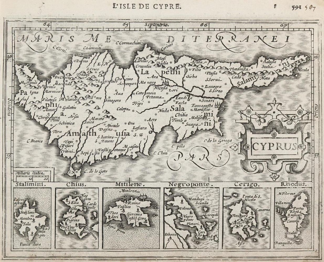 Große Abbildung Nr.1: 143-3499 Zypern.: (Ausland, Zypern)