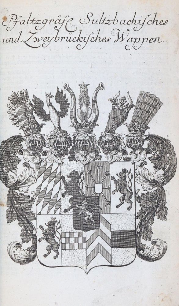 Große Abbildung Nr.5: 143-351 Geschichts- Geschlechts- und Wappen-Calender,: (Genealogie und Heraldik)