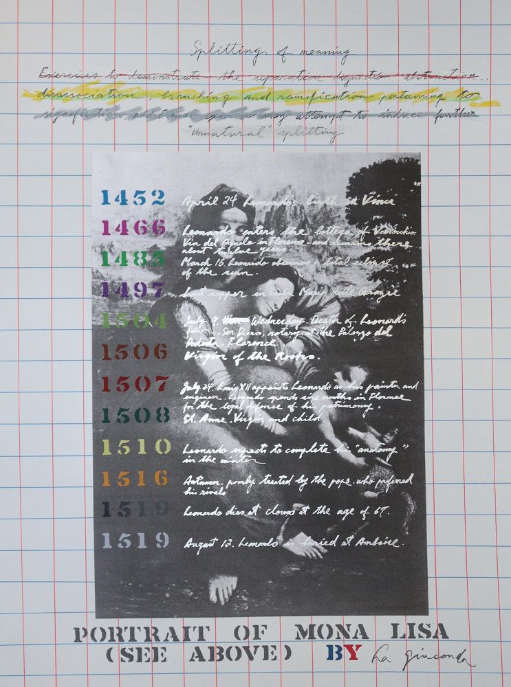 Große Abbildung Nr.1: 143-3535 Arakawa, Shusaku: (Künstlergraphik)