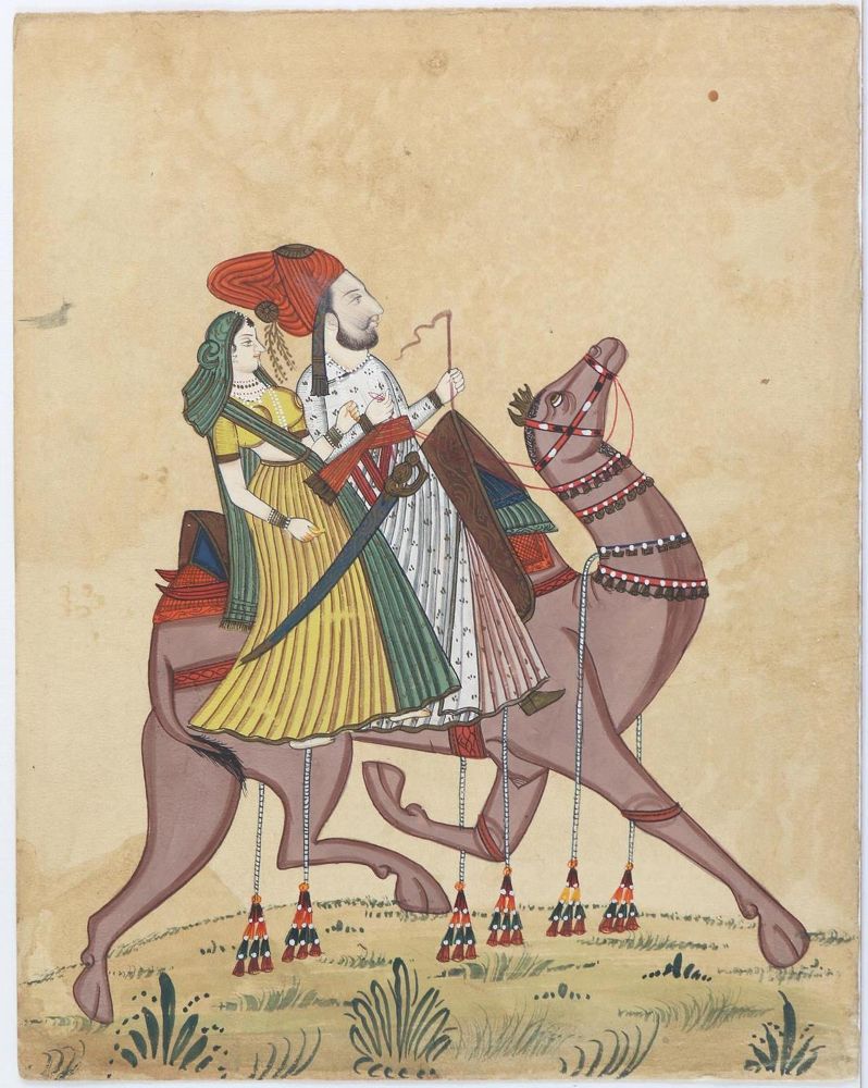 Große Abbildung Nr.1: 143-3538 Indopersischer Kulturkreis.: (Künstlergraphik, Asien, Miniaturen)