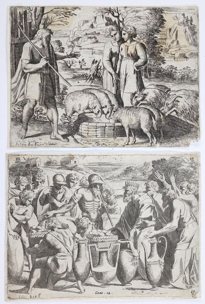 Große Abbildung Nr.1: 143-3544 Badalocchio, Sisto: (Künstlergraphik)